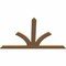 Ekena Millwork Richland Timber Gable Bracket, Western Red Cedar, 84"W x 53"H x 1 1/2"D x 5 1/2"F, 15/12 Pitch GBW084X53X0206RIC00SWR - alternate 3